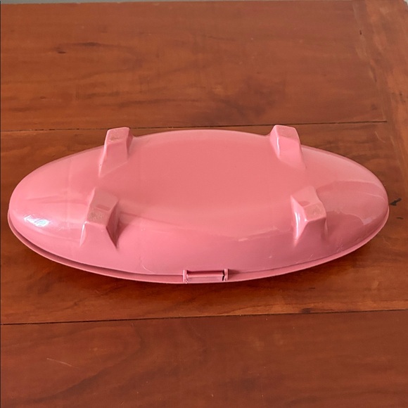 Vintage Singer Buttonholer Set Pink Case Mid Century Sewing Attachment - Picture 7 of 7